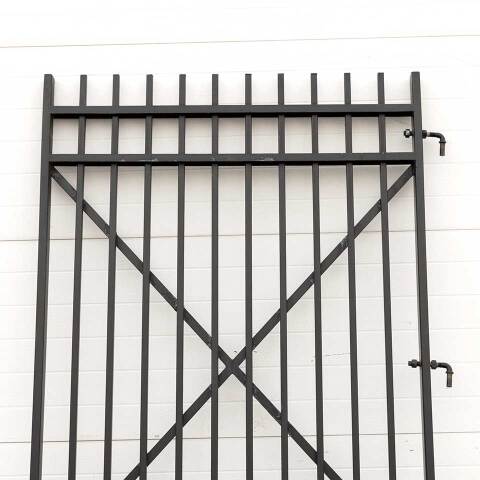#53955 45x93 Large Salvaged Iron Gate image 7