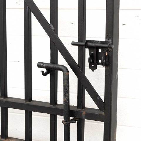 #53956 42x94 Large Salvaged Iron Gate image 4