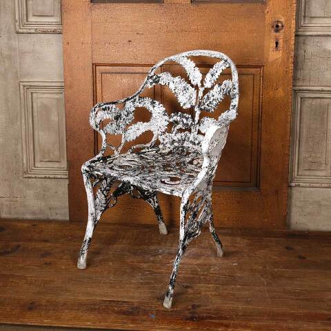 #53962 Victorian Style Fern Leaf Garden Patio Chair image 4