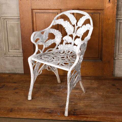 #53963 Victorian Style Fern Leaf Garden Patio Chair image 5