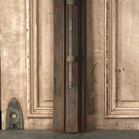 #53967 31x32 Antique Cast Iron Fireplace Surround image 6