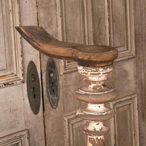 #53973 Antique Turned Wood Staircase Newel Post image 3