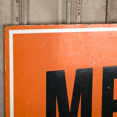 #53983 32x48 Vintage MEN AT WORK Wall Sign image 2