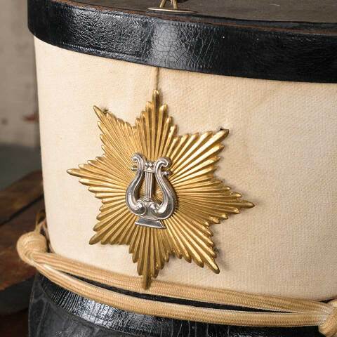 #53984 Antique Marching Band Shako Hat image 2