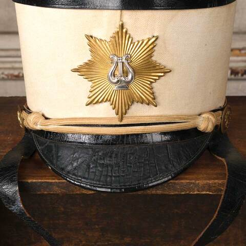 #53984 Antique Marching Band Shako Hat image 4