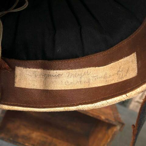 #53984 Antique Marching Band Shako Hat image 7