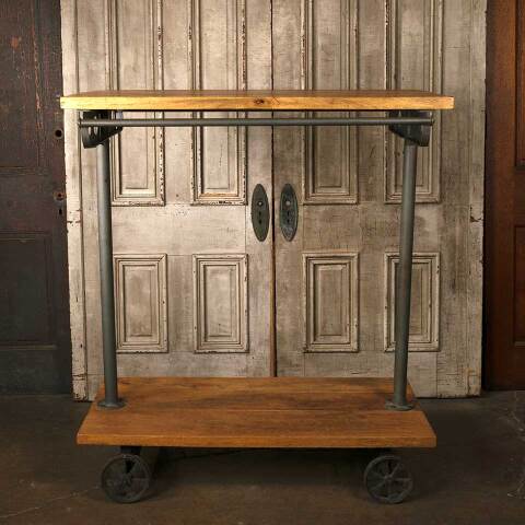 #53989 Industrial Style Clothes Rack Retail Display image 5