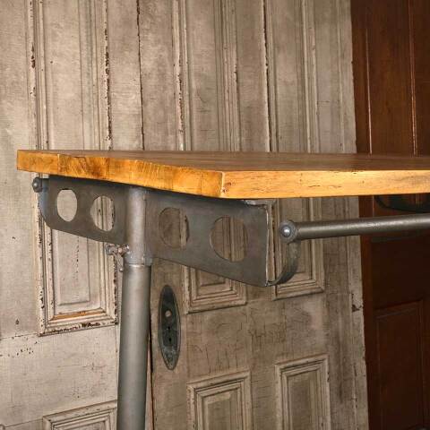 #53989 Industrial Style Clothes Rack Retail Display image 7