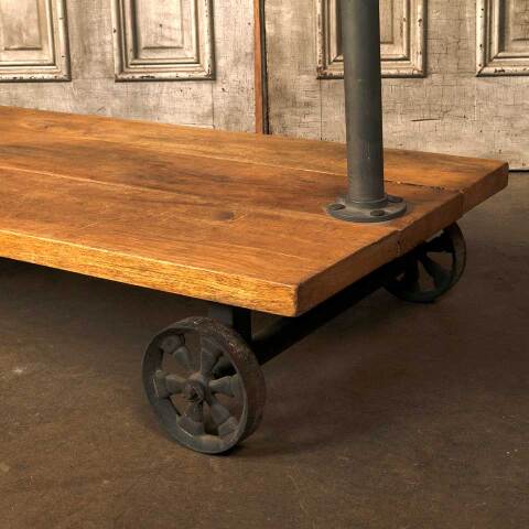 #53989 Industrial Style Clothes Rack Retail Display image 2