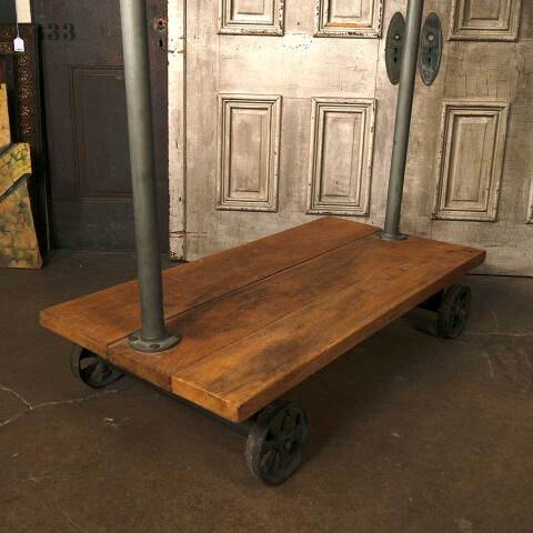 #53989 Industrial Style Clothes Rack Retail Display image 4