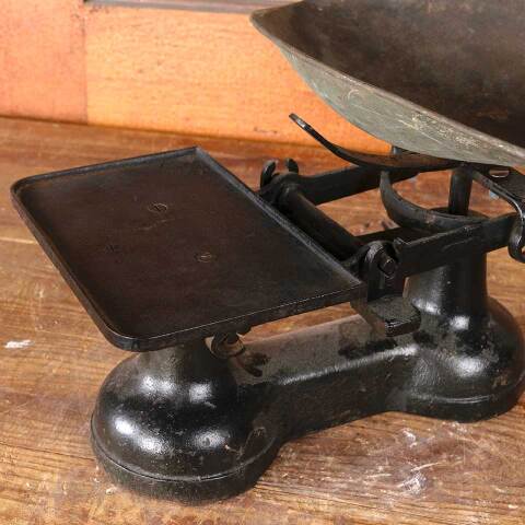 #53993 Antique Fereday Store Counter Balance Scale image 5