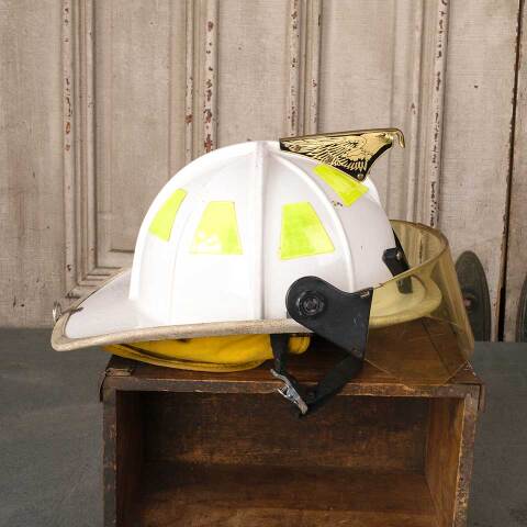 #53997 Vintage Cairns Firefighter Fireman Helmet image 6