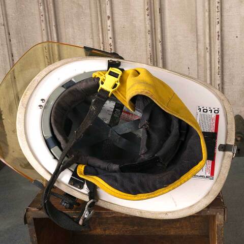 #53997 Vintage Cairns Firefighter Fireman Helmet image 7