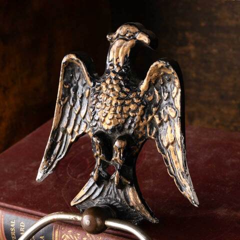 #54023 Vintage Wall Mount Eagle Hand Towel Ring image 2