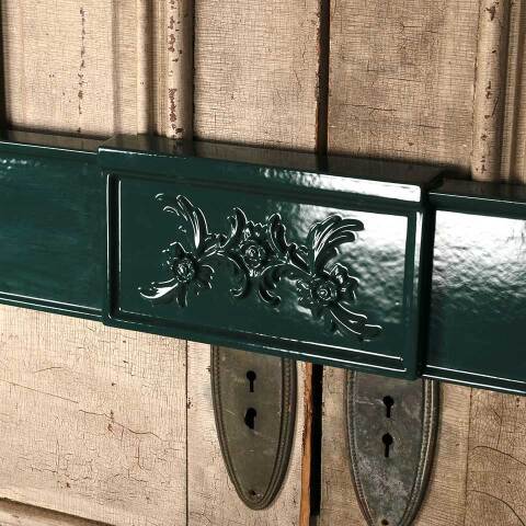 #54031 46x40 Enameled Cast Iron Fireplace Surround image 4