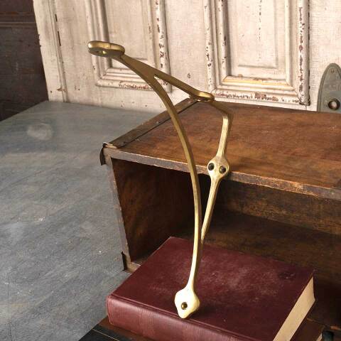 #54042 Vintage Solid Brass Shelf Bracket image 4