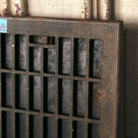 #54051 10x12 Antique Heat Grate Floor Vent Cover image 2