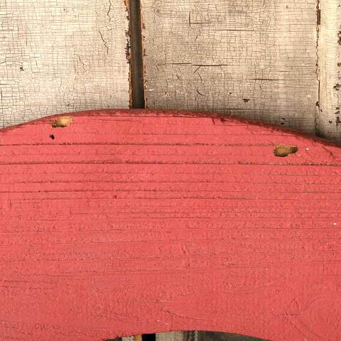 #54083 Painted Wood Fox Silhouette Wall Hanging image 5