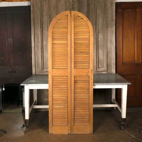 #54102 29x79 Antique Exterior Wood Shutters image 4