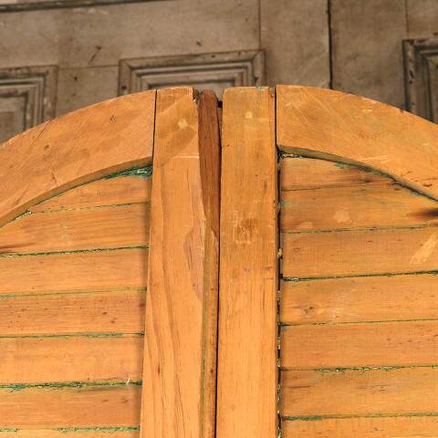 #54102 29x79 Antique Exterior Wood Shutters image 6