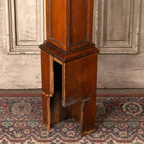 #54164 49" Antique Oak Wood Staircase Newel Post image 7