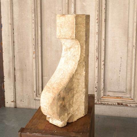 #54237 Salvaged Small Antique Wood Corbel Bracket image 6