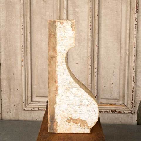 #54237 Salvaged Small Antique Wood Corbel Bracket image 5