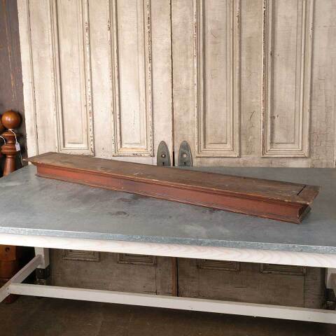 #54357 58x4 Wood Fireplace Mantel Shelf image 3