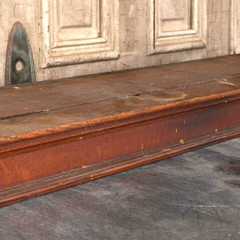 #54357 58x4 Wood Fireplace Mantel Shelf image 6