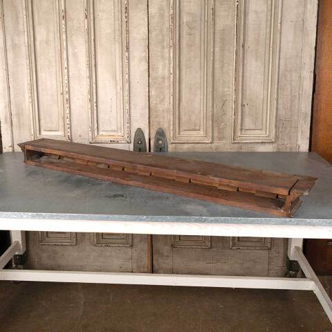 #54357 58x4 Wood Fireplace Mantel Shelf image 7