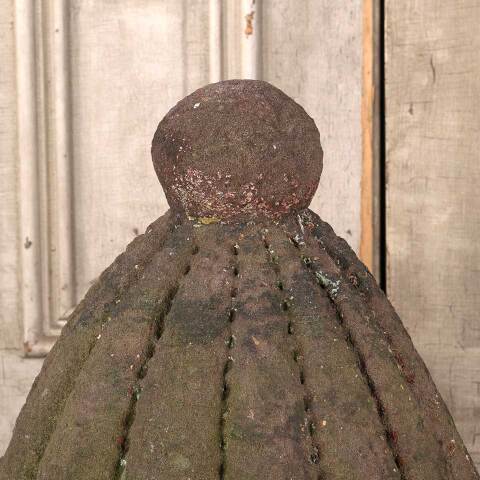 #54441 15x18 Antique Carved Stone Building Finial image 2