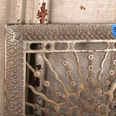 #54450 8x10 Antique Heat Grate Wall Vent Cover image 2