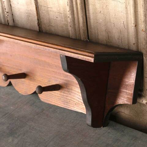 #54463 30x8 Salvaged Wood Wall Shelf image 2