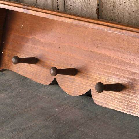 #54463 30x8 Salvaged Wood Wall Shelf image 3