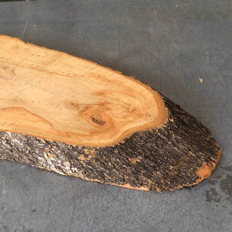 #54504 9x33 Small Live Edge Wood Slab image 3