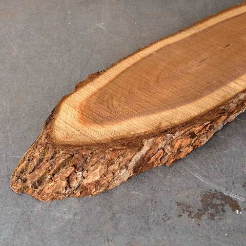 #54505 9x33 Small Live Edge Wood Slab image 2