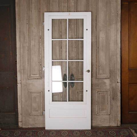 #54520 32x80 Salvaged Antique Wood Storm Door image 5