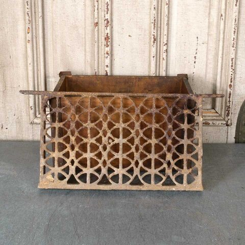 19x9 Antique Cast Iron Foundation Vent Grate