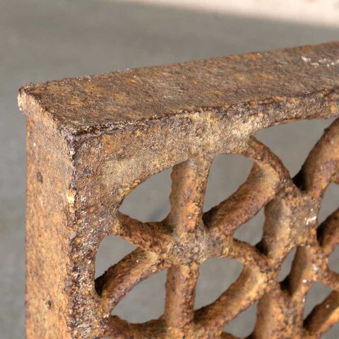 #54541 15x9 Antique Cast Iron Foundation Vent Grate image 5