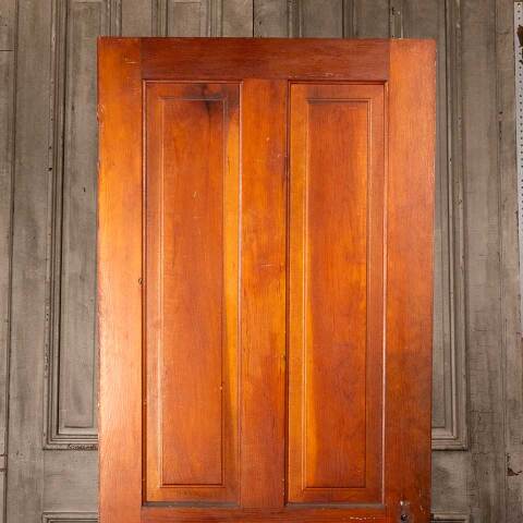 #54549 31x79 Antique 4 Panel Wood Interior Door image 2