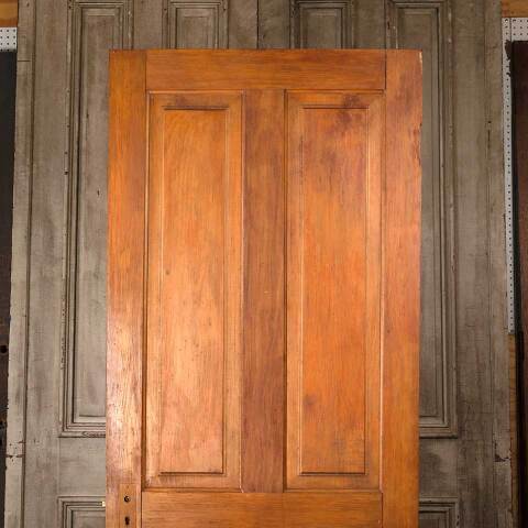 #54553 33x80 Antique 4 Panel Wood Interior Door image 5