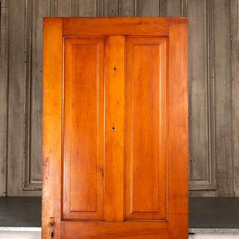 #54557 32x79 Antique 4 Panel Wood Interior Door image 5