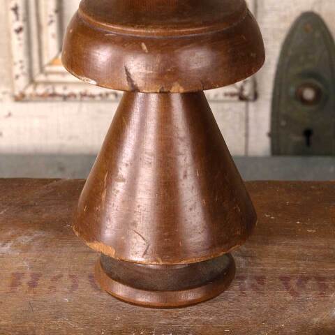 #54617 4x11 Antique Turned Wood Finial image 2