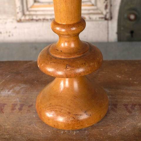 #54618 4x9 Antique Turned Wood Finial image 3
