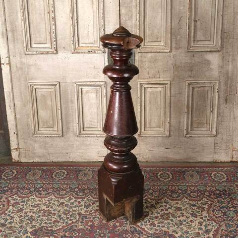 #54624 46" Salvaged Antique Staircase Newel Post image 5