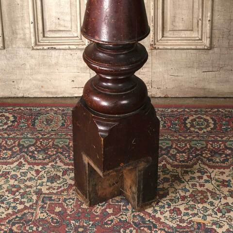 #54624 46" Salvaged Antique Staircase Newel Post image 6