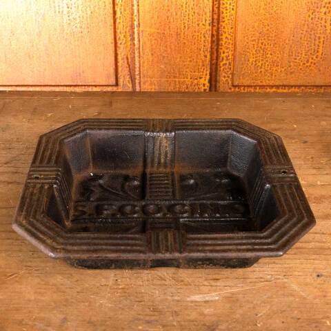 #54631 Antique Cast Iron Umbrella Stand Drip Tray image 6