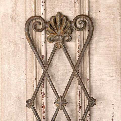 #54648 Cast Iron Wall Hanging Candle Holder Sconce image 2
