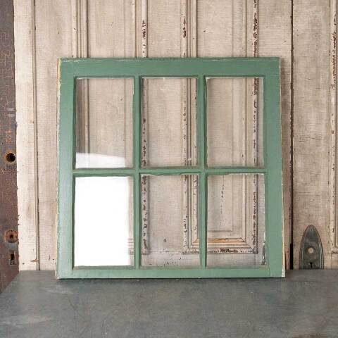 #54651 28x27 Antique Wood Divided 6 Lite Window image 5