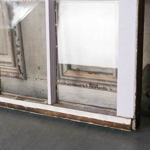 #54651 28x27 Antique Wood Divided 6 Lite Window image 4